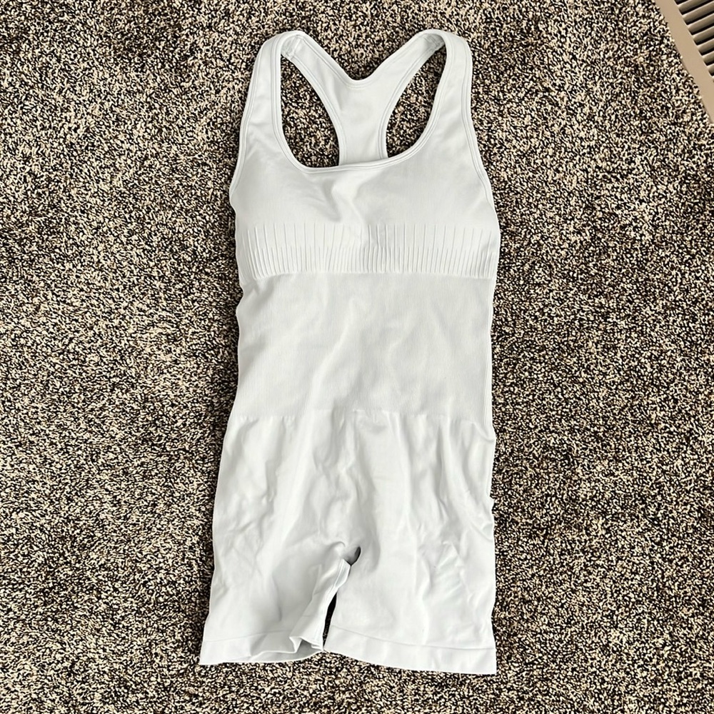 Amazon Aurola Grey /white Bodysuit One-Piece,